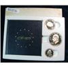 497. 1976 S Three-Piece U.S. Proof Set. In original velvet-lined