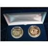 Image 1 : 499. 1956 & 61 Proof Bronze Medals in a velvet-lined case.