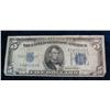 Image 1 : 518. Series 1934A $5 Silver Certificate. VG.