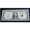 522. Series 1935E $1 Star Replacement Silver Certificate. VF.