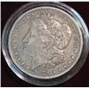 Image 1 : 568. 1878 P Morgan Silver Dollar. VF 20.