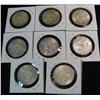 Image 2 : 590. (3) 1964P & (5) D Silver Kennedy Half Dollars.