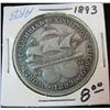 Image 1 : 616. 1893 Columbian Exposition Commemorative Half