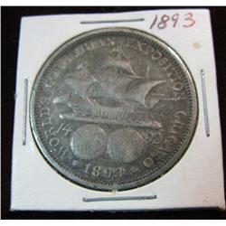 617. 1893 Columbian Exposition Commemorative Half