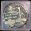 650. Hemisfair '68 San Antonio World's Fair Medal. BU.