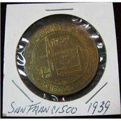 687. 1939 Golden Gate International Exposition Medal.