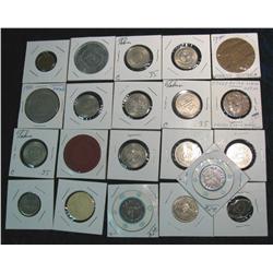 690. (21) Medals & tokens. Includes gambling medals