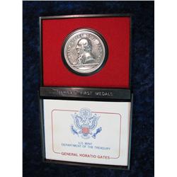 708. General Horatio Gates "America's First Medals"