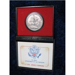709. Lt. Col. John E. Howard  "America's First Medals"