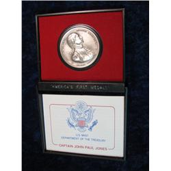 710. Captain John Paul Jones "America's First Medals"