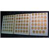 Image 1 : 719. 1910-40 Partial Set of Lincoln Cents in a Whitman