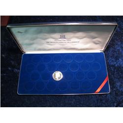 741. 1985 British Virgin Islands Proof $20 Silver Crown