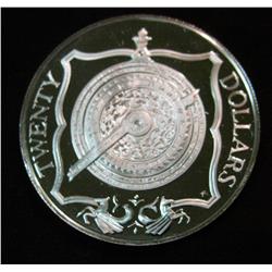 744. 1985 British Virgin Islands Proof $20 Silver Crown