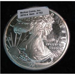 752. 1997 Walking Liberty One Pound Proof Ingot