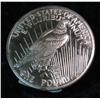 Image 2 : 757. 1922 Peace Dollar One Pound Proof Ingot