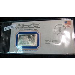 758. Sterling Silver Limited Edition Proof Ingot.