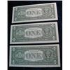 Image 2 : 786. (3) Series 2003 $1 Federal Reserve Star Replacement