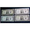Image 1 : 787. Series 1935A, E, F, & G $1 Silver Certificates. VG-F.