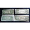Image 2 : 787. Series 1935A, E, F, & G $1 Silver Certificates. VG-F.