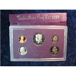 816. 1987 US Proof Set. Original as Issued.