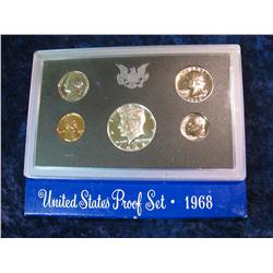 821. 1968S US Proof Set. Original as Issued.