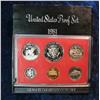Image 2 : 863. 1981S US Proof Set. Original as Issued.