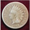 Image 1 : 908. 1863 Indian Head Cent. G.