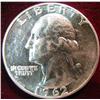 Image 1 : 959. 1962P Silver Washington Quarter. BU.