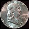 968. 1952D Franklin Half Dollar. BU.