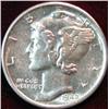 Image 1 : 969. 1942S Mercury Dime. Unc.