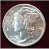Image 1 : 971. 1945S  Mercury Dime. Unc.