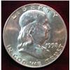 972. 1958D Franklin Half Dollar. BU.