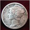 973. 1916S Mercury Dime. AU.