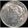 Image 1 : 1003. 1925P Peace Dollar. EF.