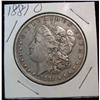 Image 1 : 1065. 1881O Morgan Dollar. VF.
