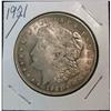 Image 1 : 1072. 1921 Morgan Dollar. EF.