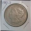Image 1 : 1076. 1921S Morgan Dollar. VF.