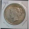 Image 1 : 1081. 1922P Peace Dollar. VF.