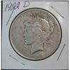 Image 1 : 1085. 1922D Peace Dollar. VF.
