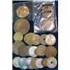 Image 1 : 1137. (27) Foreign Coins Medals & Tokens back to 1871.