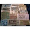 Image 1 : 1169. (22) Foreign Bank Notes mostly German.