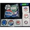 Image 2 : 1198. (8) Different Nixon & (3) Perot Campaign Buttons.