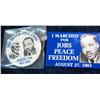 Image 2 : 1203. (2) Martin Luther King Buttons.