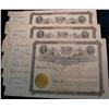 Image 1 : 1217. (2) 1908 Fruit Growers Package Co. Stock Certificates.