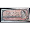 Image 1 : 1228. Series 1954 Canada 2-Dollar Note.