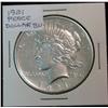 Image 1 : 1257. 1921P Peace Dollar. Unc. 
