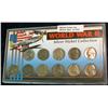 Image 1 : 1274. 11-Coin Set of Silver US War Nickels.