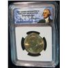 Image 1 : 1282. 2007P George Washington Dollar Slabbed Signed by Mint Director Jay W. Johnson.