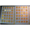 Image 2 : 1316. Set 1941-61 Lincoln Cents in a Whitman Coin Folder.                                           