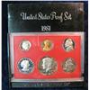Image 1 : 1439. 1981 S U.S. Proof Set. Original as issued.